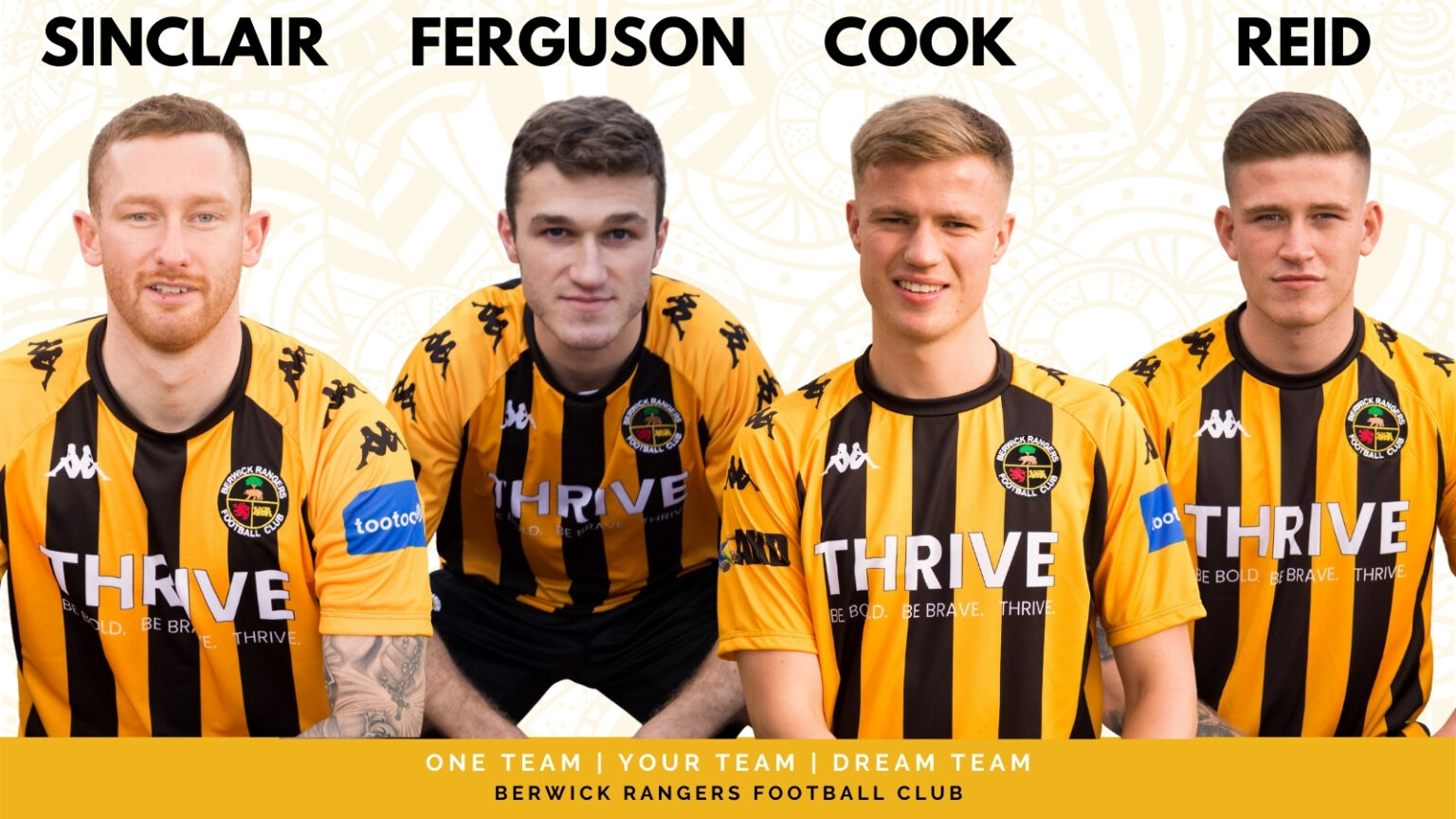 Quartet Sign On Until Summer 2023 - Berwick Rangers Football Club