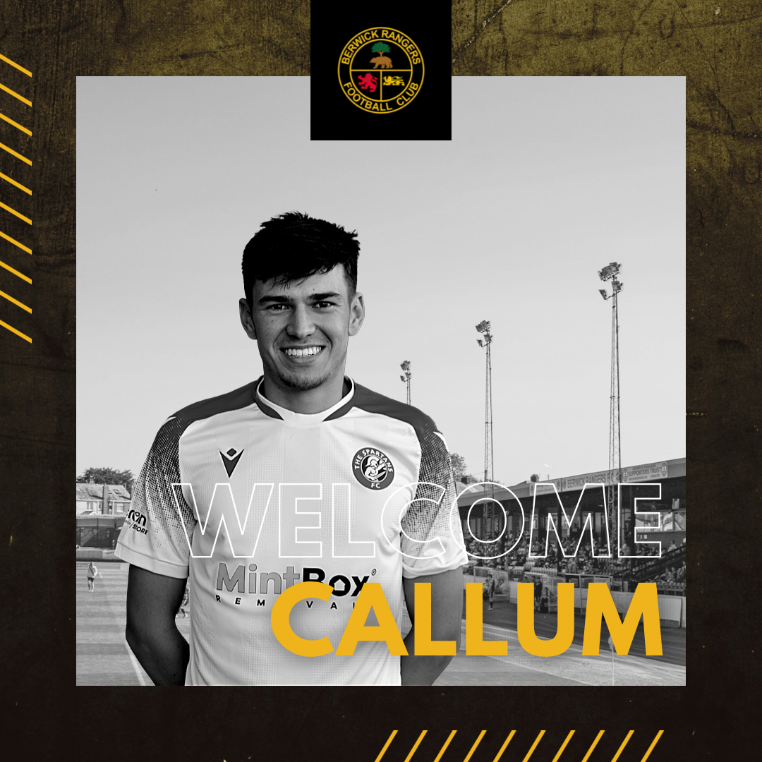 Welcome Callum Mackay! – Berwick Rangers Football Club