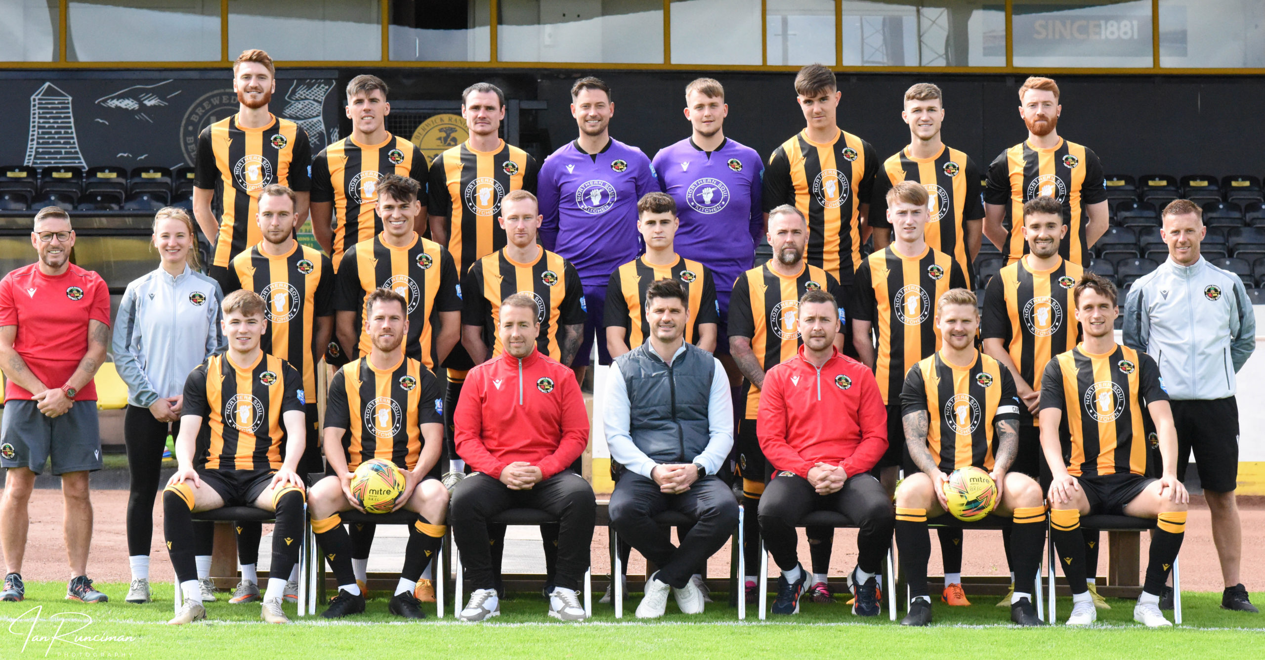 Berwick Rangers Football Club Scottish League Based At Shielfield Park